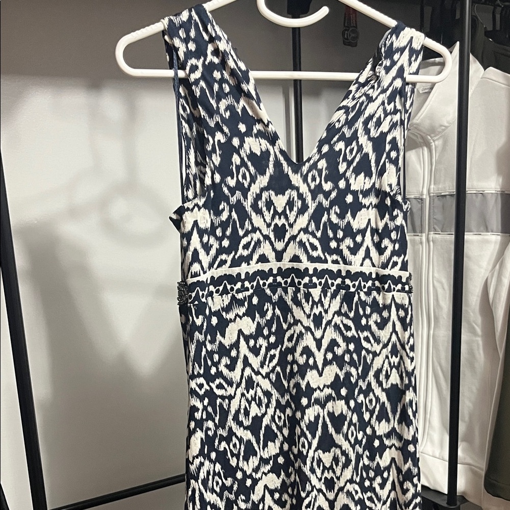 INC International Concepts Black and White Maxi Dress - Picture 6 of 8